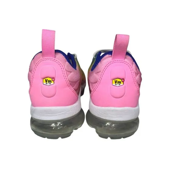 Nike Women’s 7.5 Air VaporMax Plus Activewear Shoes Cotton Candy Rainbow