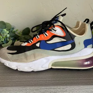 Nike Women’s Air Max 270 React 'Fossil Shoes Sneakers Size 9