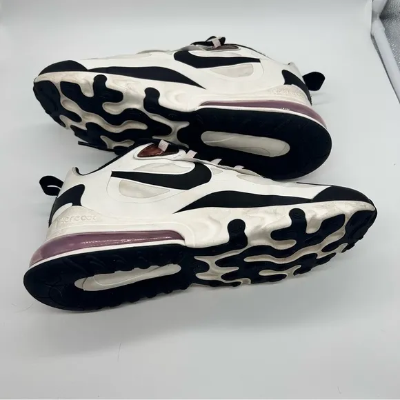 Nike women’s air max 270 react sneaker shoes, size 10.5 preowned