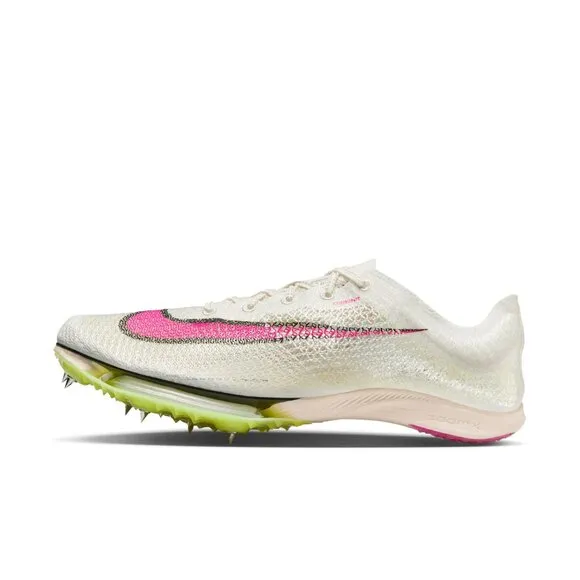 Nike Womens Air Zoom Victory Track Running Cleats CD4385-101 White Pink Size 8.5