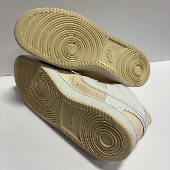 Nike Women’s Court Vision Mid Sneakers Ice/White, Size 8.5 M