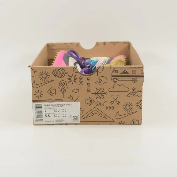 Nike Women's Pegasus Trail 4 'Light Orewood' FD0876-100 Running Multi-Size