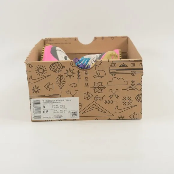 Nike Women's Pegasus Trail 4 'Light Orewood' FD0876-100 Running Multi-Size
