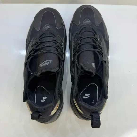 Nike Zoom 2K Trainers Triple Black Shoes AO0269-002 Men’s Size 10.5