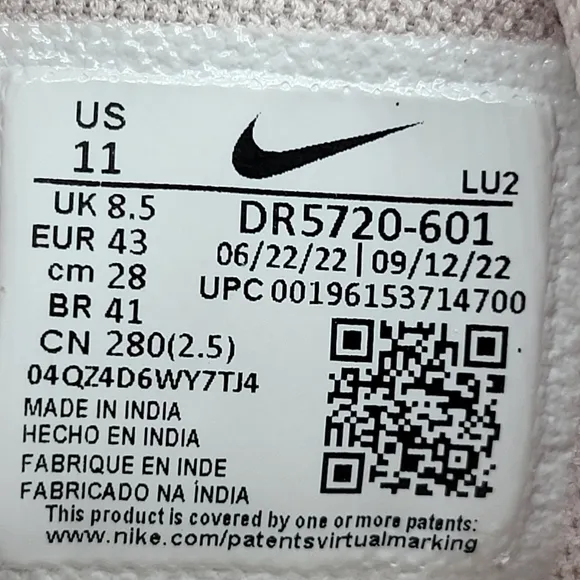 Nike Zoom Bella 6 Women's Workout Shoes Size 11
