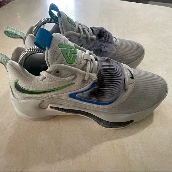 Nike Zoom Freak 3 gray fog max shoes size 7 men’s green