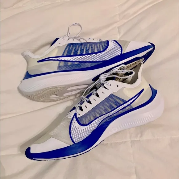 Nike Zoom Gravity Racer Blue Men’s Tennis Shoes Size 10.5 Excellent condition