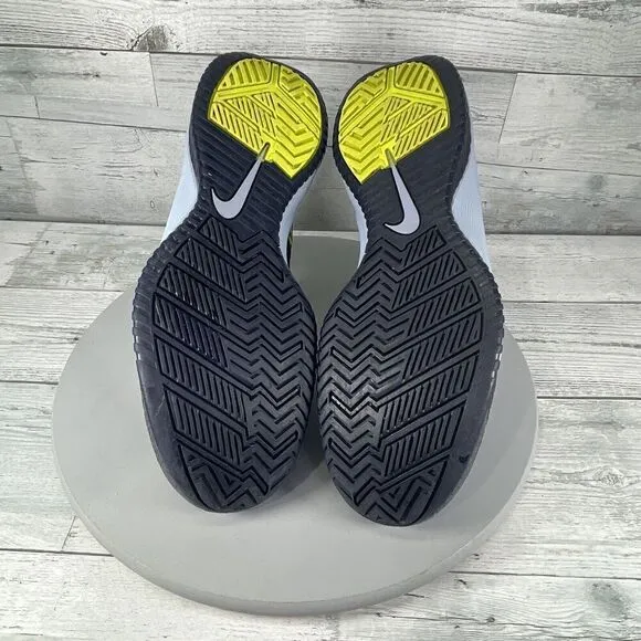 Nike Zoom Hyperenforcer XD Shoes Men’s 9.5  Blue Grey Cyber Obsidian. No Insoles