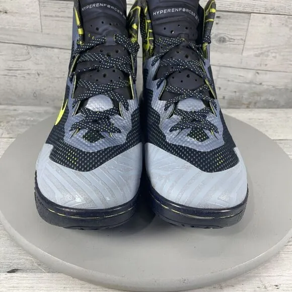 Nike Zoom Hyperenforcer XD Shoes Men’s 9.5  Blue Grey Cyber Obsidian. No Insoles
