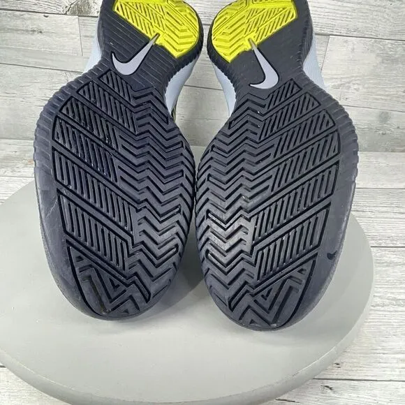 Nike Zoom Hyperenforcer XD Shoes Men’s 9.5  Blue Grey Cyber Obsidian. No Insoles
