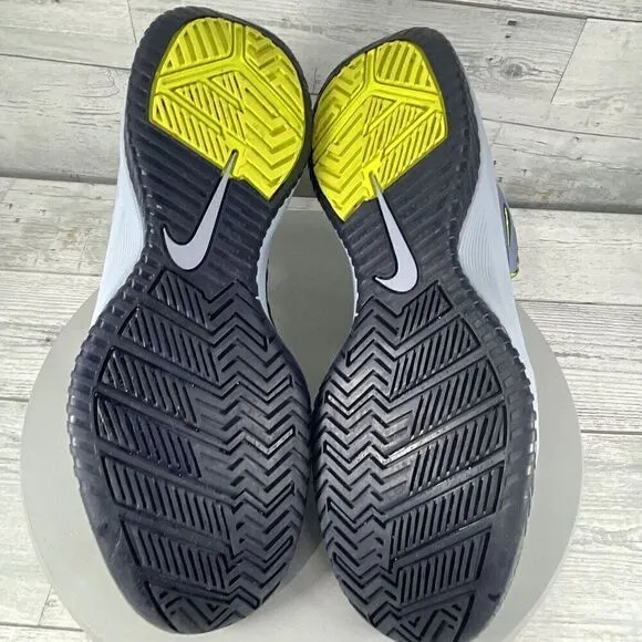 Nike Zoom Hyperenforcer XD Shoes Men’s 9.5  Blue Grey Cyber Obsidian. No Insoles