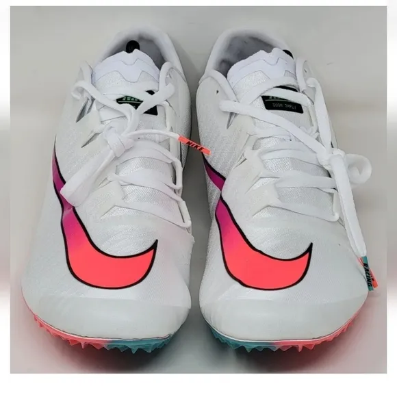 Nike Zoom Ja Fly 3 Men’s Size 13 White Ombre Track Shoes Spikes 865633-101 New