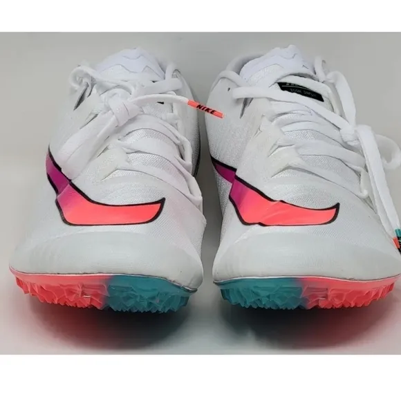 Nike Zoom Ja Fly 3 Men’s Size 13 White Ombre Track Shoes Spikes 865633-101 New