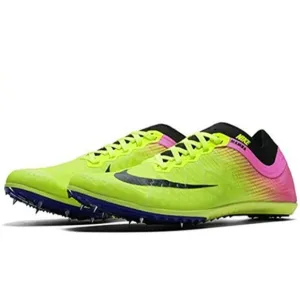 Nike Zoom Mamba 3 OC Mens Spikes Shoes 882015 999 Volt Size 12.5