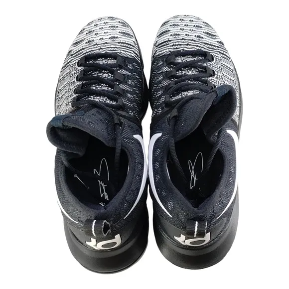 Nike Zoom Mens Size 9.5 KD 9 Oreo Mic Drop Black White Shoes 843392-010 Men’s