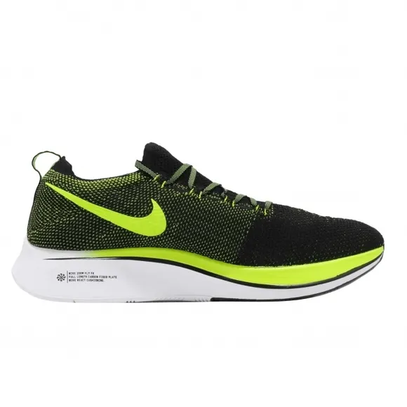 Nike Zoom Men’s SZ.12 Fly Flyknit &quot;Volt&quot; BV6103-002 Running Shoes New