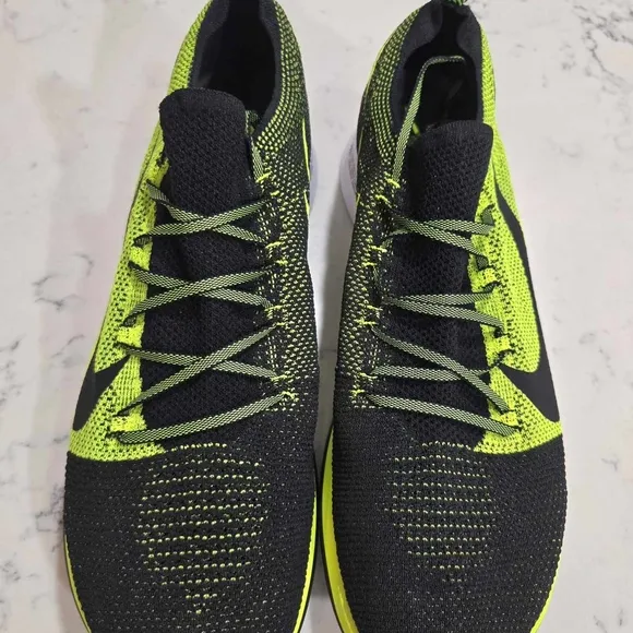 Nike Zoom Men’s SZ.12 Fly Flyknit &quot;Volt&quot; BV6103-002 Running Shoes New