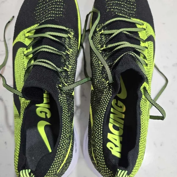 Nike Zoom Men’s SZ.12 Fly Flyknit &quot;Volt&quot; BV6103-002 Running Shoes New