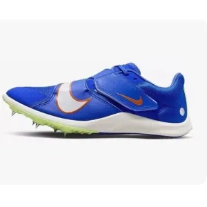 Nike Zoom Rival Racer Blue Orange Blast Track &amp; Field Jump Spikes Size 10.5.  A7