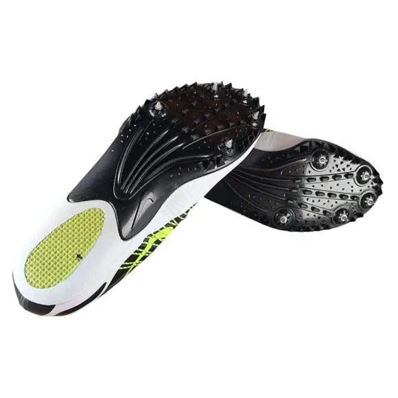 Nike Zoom Rival S 7 Men’s 11.5 White/Black/Volt 629226-107 Track Spikes