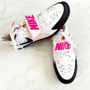 Nike Zoom Rival SD 2 Throwing Shoes Men’s Size 10 White Hyper Pink 685134-102