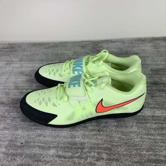 Nike Zoom Rival SD 2 Volt Green Throwing Unisex Shoes 685134-700 Mens Size 9.5