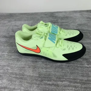 Nike Zoom Rival SD 2 Volt Green Throwing Unisex Shoes 685134-700 Mens Size 9.5