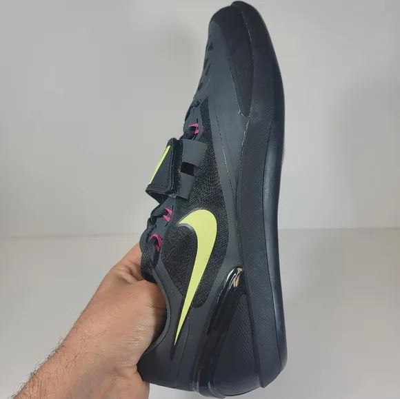 Nike Zoom Rotational 6 Black Pink Throwing Shoes 685131-004 Men’s Size