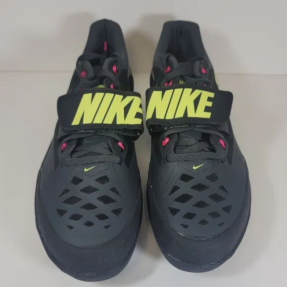 Nike Zoom Rotational 6 Black Pink Throwing Shoes 685131-004 Men’s Size