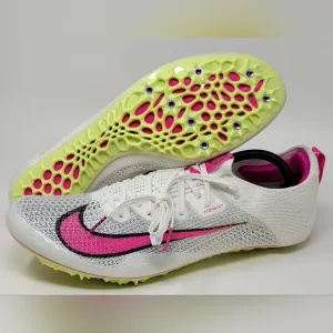 Nike Zoom SuperFly Elite 2 Sail Pink Track Spikes Mens Size 12.5 CD4382-400 New