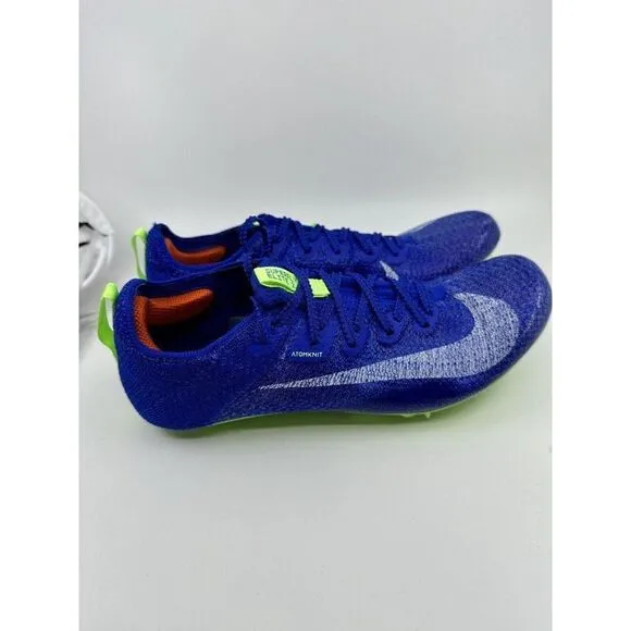 Nike Zoom Superfly ELITE 2 Racer Blue Lime CD4382-400 Men's 6.5/ Women’s 8