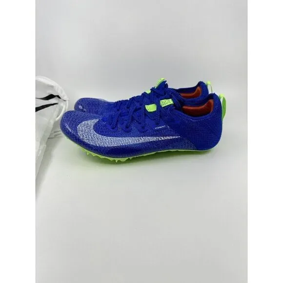 Nike Zoom Superfly ELITE 2 Racer Blue Lime CD4382-400 Men's 6.5/ Women’s 8