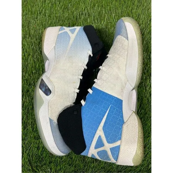 Nike Air Jordan XXX (30) UNC White/Black-University Blue 811006-107 size 13