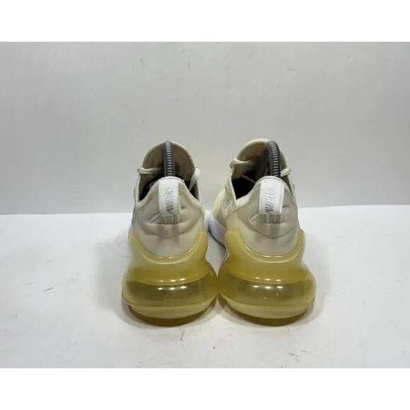 Nike Air Max 270 Coconut Milk White Yellow DJ5991-100 Women's Size 7 Shoes