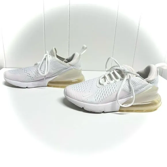 Nike Air Max 270 Women’s White Shoes Size 7