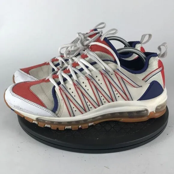 Nike Air Max 97 Haven Clot Red/Blue/White Shoes AO2134-101 Women’s Size 9.5