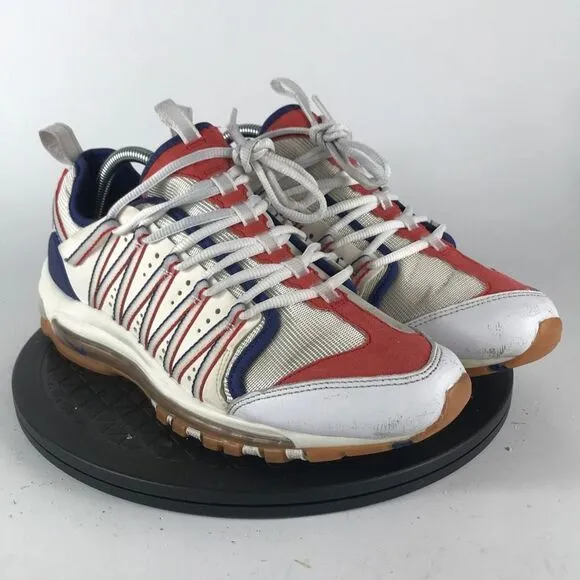 Nike Air Max 97 Haven Clot Red/Blue/White Shoes AO2134-101 Women’s Size 9.5