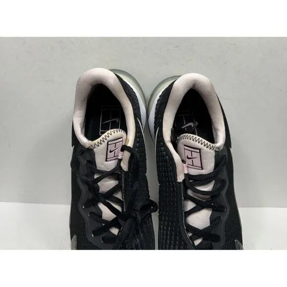 Nike Court Air Zoom Vapor Cage 4 Black Pink Shoes Womens Size 8 CD0431-001