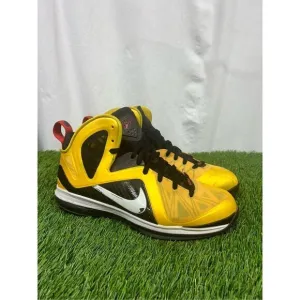 Nike Lebron 9 P.S. Elite Taxi Yellow Black Size 11.5 Sneakers Shoes 516958-700