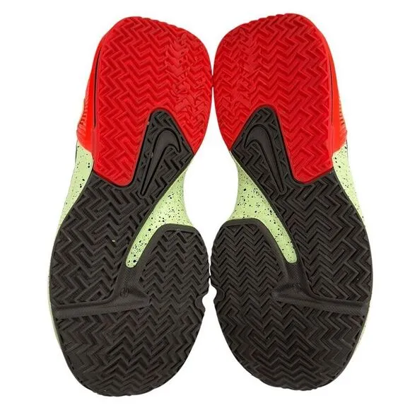 Nike LeBron Witness 7 Basketball Shoes Alligator Volt Crimson Men’s Size 7.5