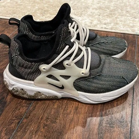 Nike Mens React Presto Flyknit Running Shoes men’s size 8 women’s size 9.5 GUC