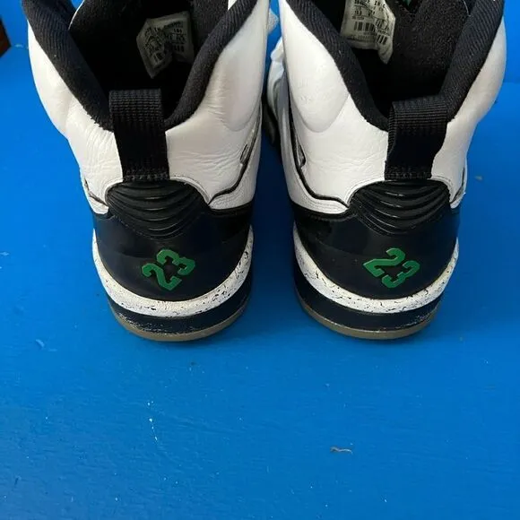 Nike Retro Air Jordan Sixty Plus 60 Shoes White Green 364806-131 Men’s Size 10.5