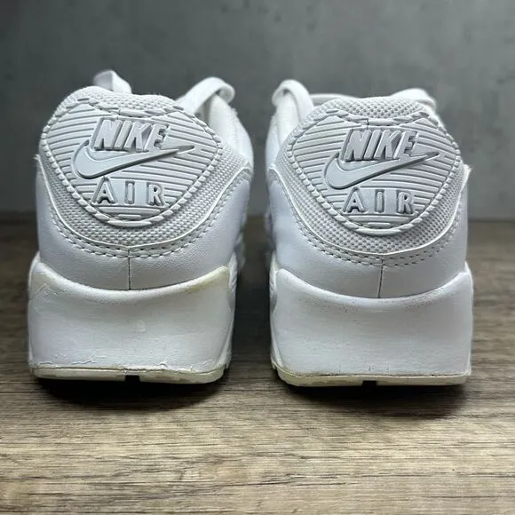 Nike~Women’s~Air Max 90 (DH8010-100) White Running Shoes Sneakers~Size 7.5