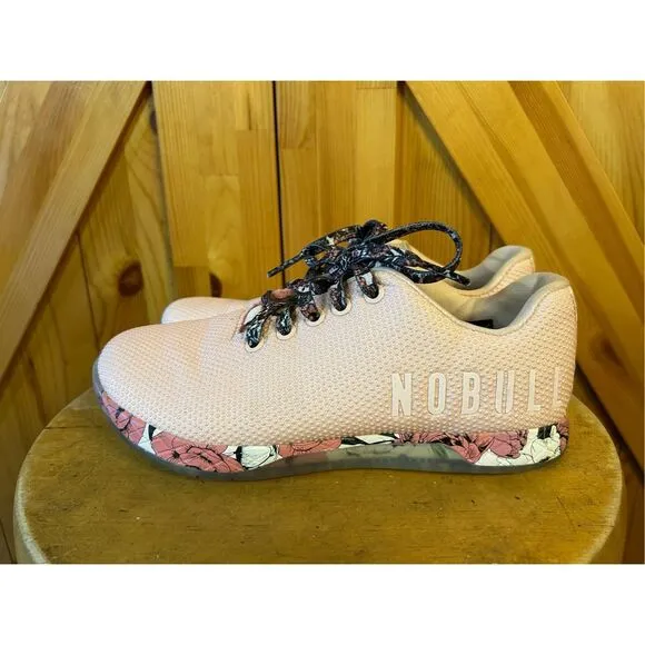 No Bull Women’s Outwork Rose Butterfly Shoes Size 7.5