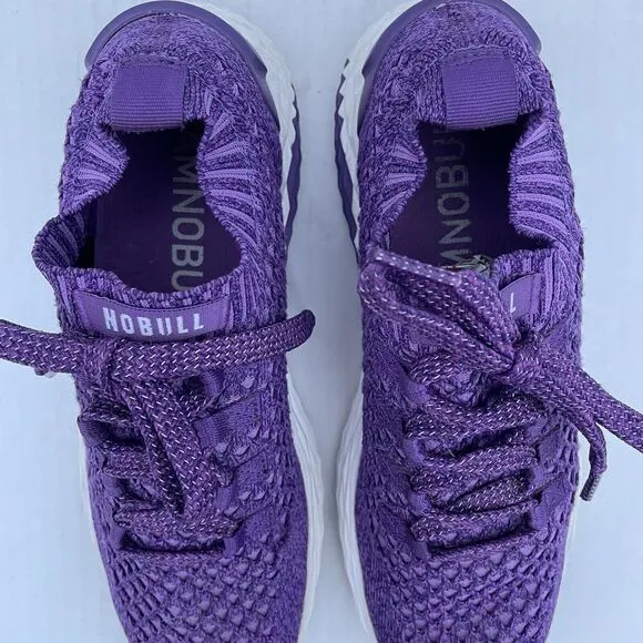 NOBULL Diamond Knit Runner Lightweight Running Shoes Unisex M 7 / W 8.5 Purple