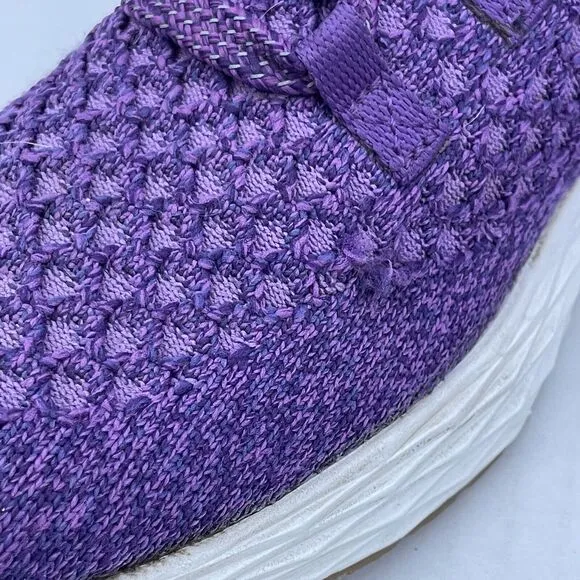 NOBULL Diamond Knit Runner Lightweight Running Shoes Unisex M 7 / W 8.5 Purple