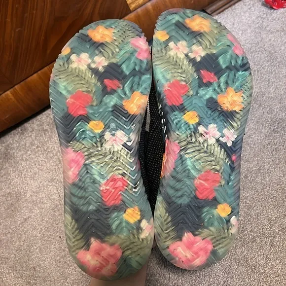 NOBULL Floral Impact Sneakers Shoes Super Fabric Black Tropical