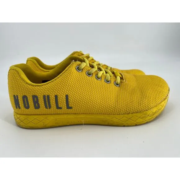 Nobull Project Unisex Trainer Sz Men's 7/Women's 8.5 Yellow Sneakers