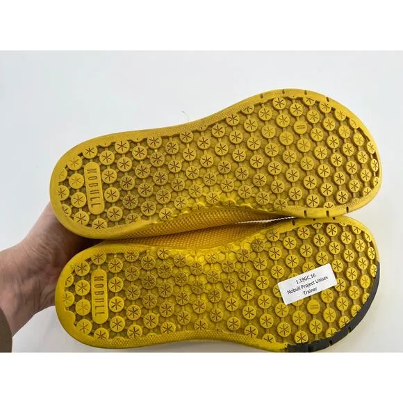 Nobull Project Unisex Trainer Sz Men's 7/Women's 8.5 Yellow Sneakers