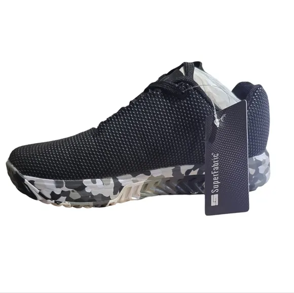 NOBULL Women's Impact Black Wild Granite Shoes W 5.5 NEW